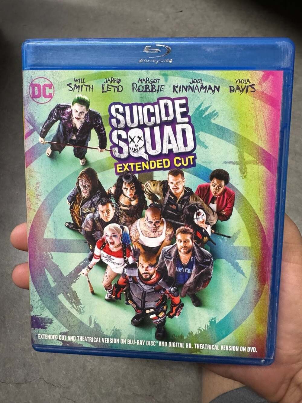 Suicide Squad Extended Cut Blu-ray